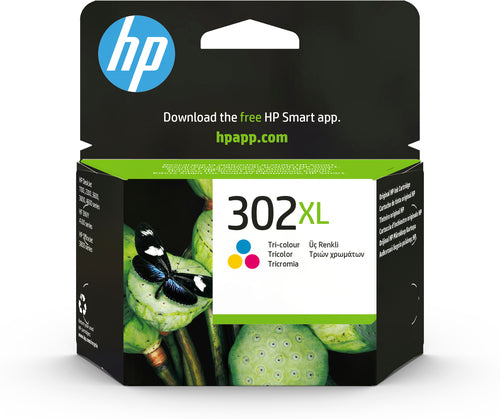 HP 302XL High Yield Tri-color Original Ink Cartridge HP 302XL High Yield Tri-color Original Ink Cartridge